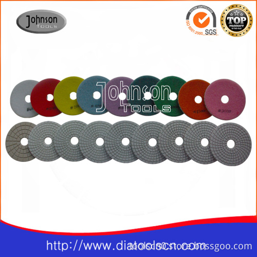 75mm Diamond White Wet Polishing Pad